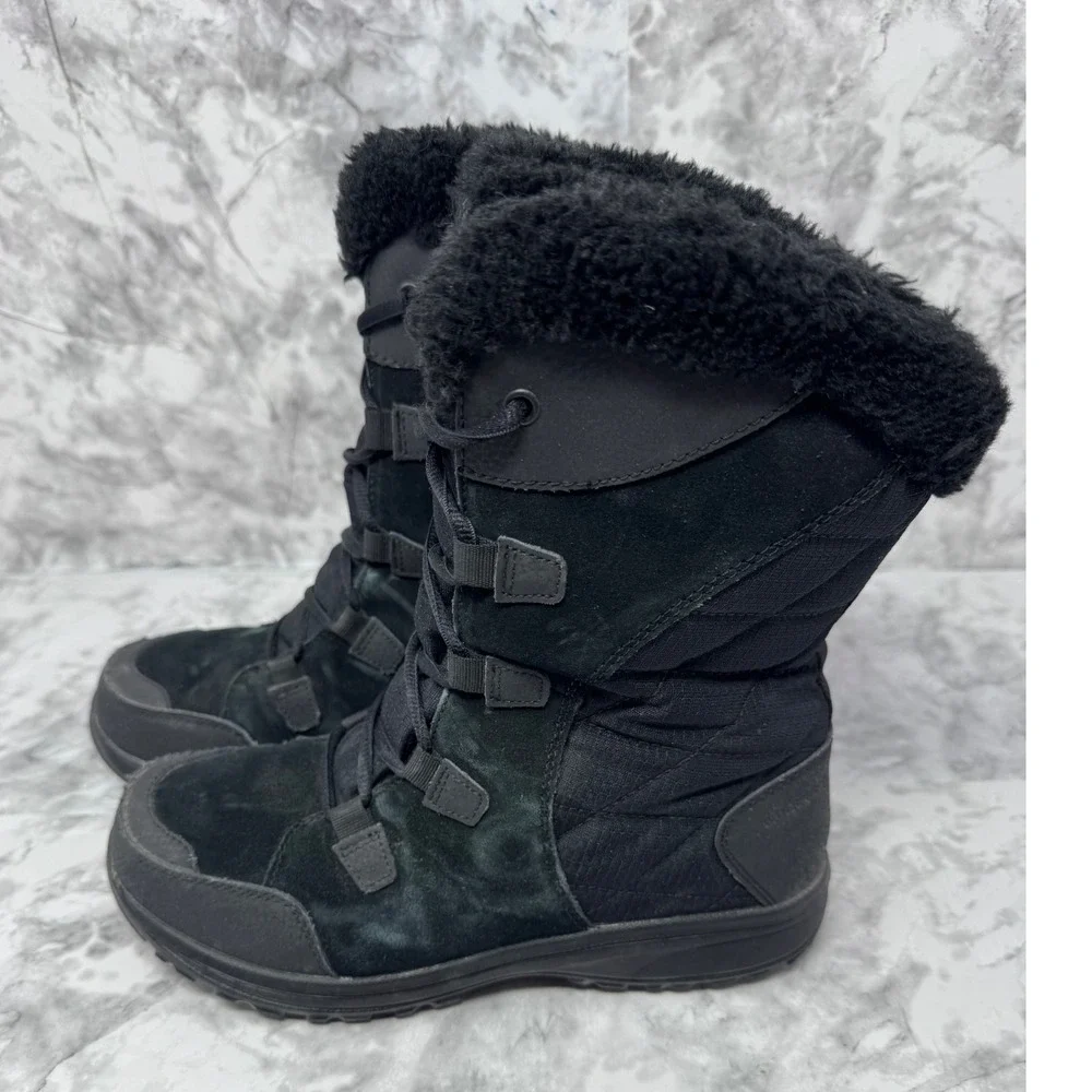 Columbia‎ 🖤🩷🖤Ice Maiden II Womens Black Waterproof Winter Snow Boots 7.5